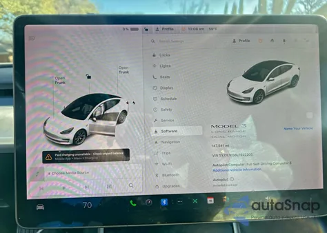 2020 Tesla Model 3 из США, поврежденный, VIN 5YJ3E1EB8LF622205
